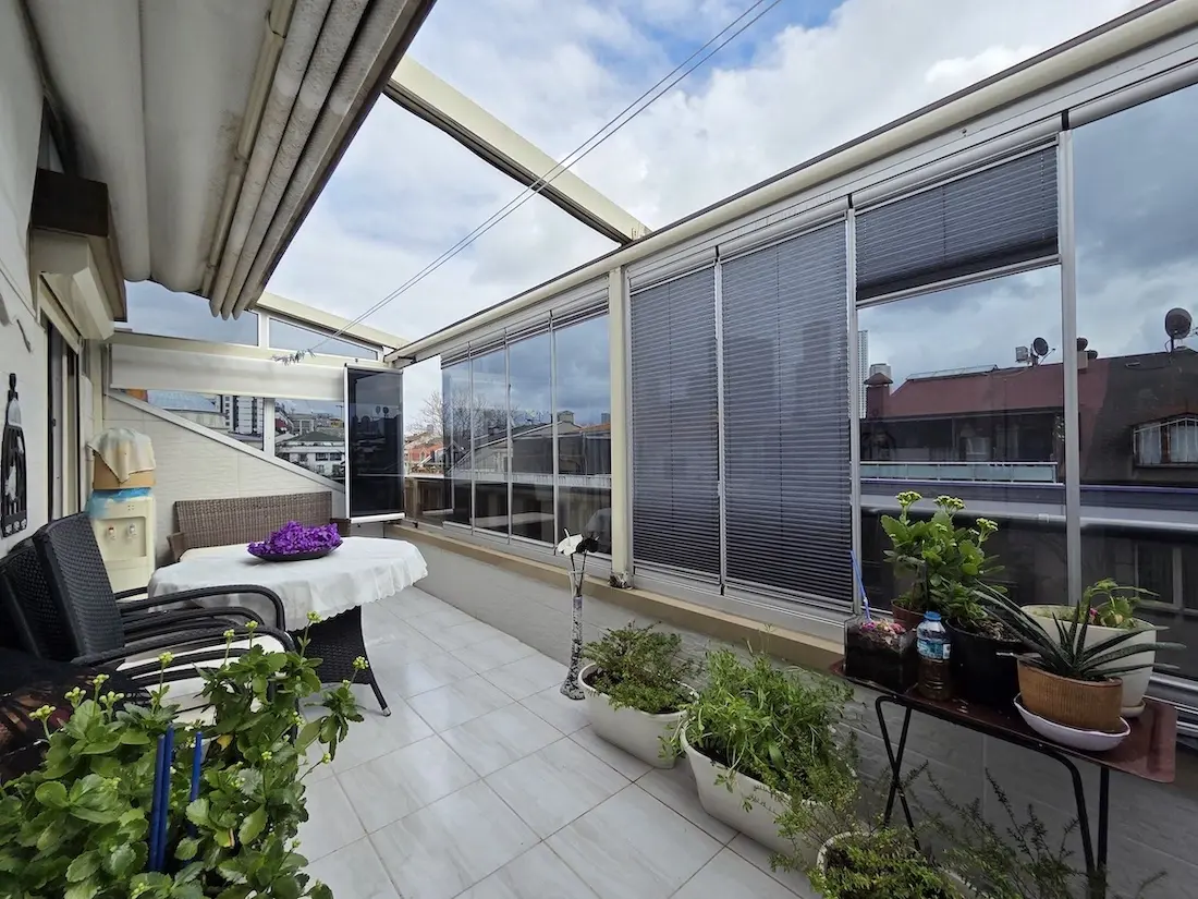 Spacious terrace